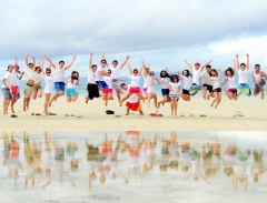  Những trò chơi teambuilding trên biển