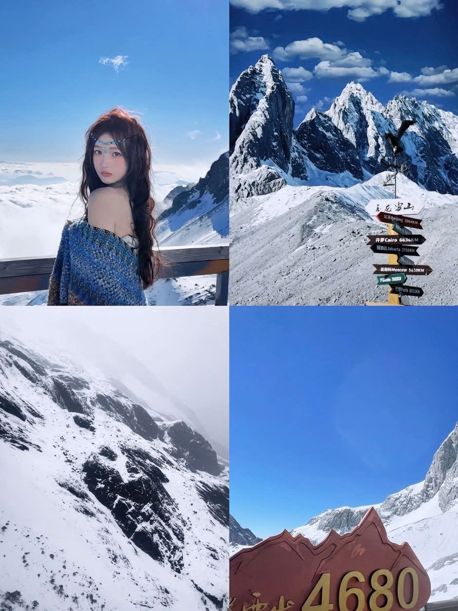 Trải nghiệm mùa đông tại Trung Quốc với đỉnh núi tuyết Ngọc Long - Lệ Giang