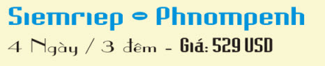 Du Lịch Siem Riep Phnompenh