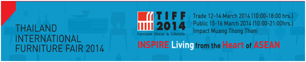 THAILAND-INTERNATIONAL-FURNITURE-FAIR-2014