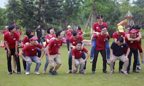 Team building x&acirc;y dựng đội nh&oacute;m du lịch